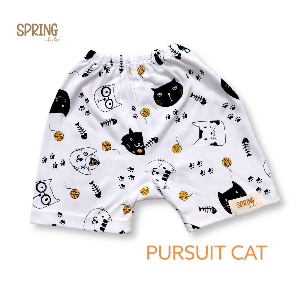 Singlet Bayi Celana Pendek Bayi Set of 3 SPRING KIDS