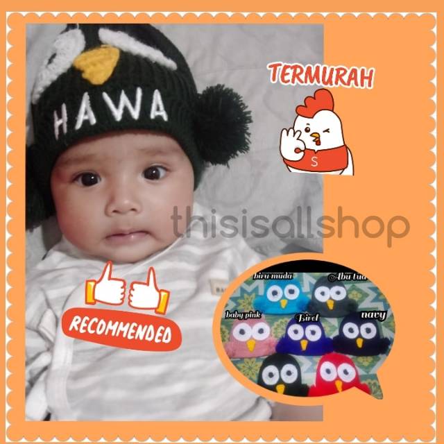 KUPLUK BAYI / KUPLUK OWL / KUPLUK ANAK / KUPLUK BORDIR / KUPLUK RAJUT / KUPLUK NAMA/ TOPI NAMA