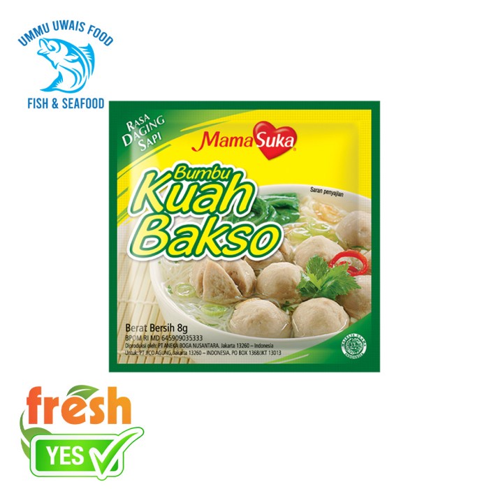 

Bumbu Kuah Bakso Mama Suka - 8 Gram