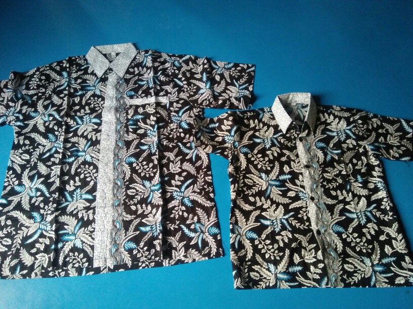 Baju Ayah Dan Anak New Couple Batik