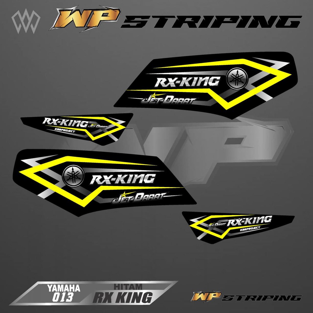STRIPING RX KING - STIKER VARIASI LIST SKOTLET MOTOR YAMAHA RX KING - 013