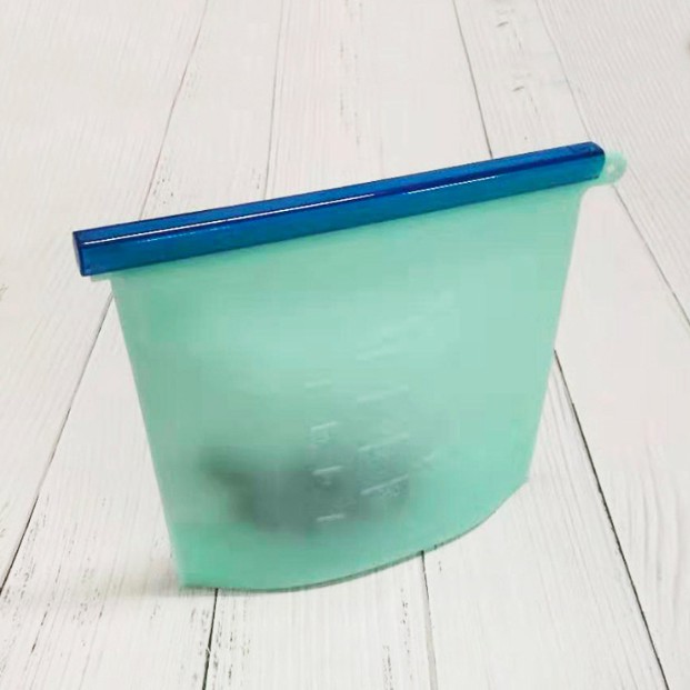 Kantong Makanan Silikon Ziplock Food Storage Keep Fresh