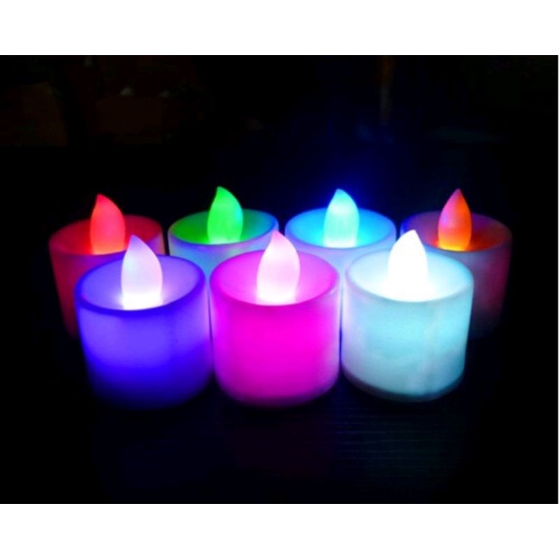 Lampu lilin led elektrik mini candle portable