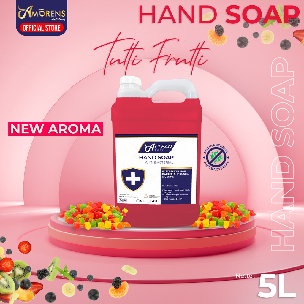 AMORENS Sabun Cuci Tangan 5 Liter A Clean Care