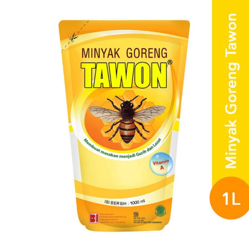 

Minyak Goreng Tawon 1Liter