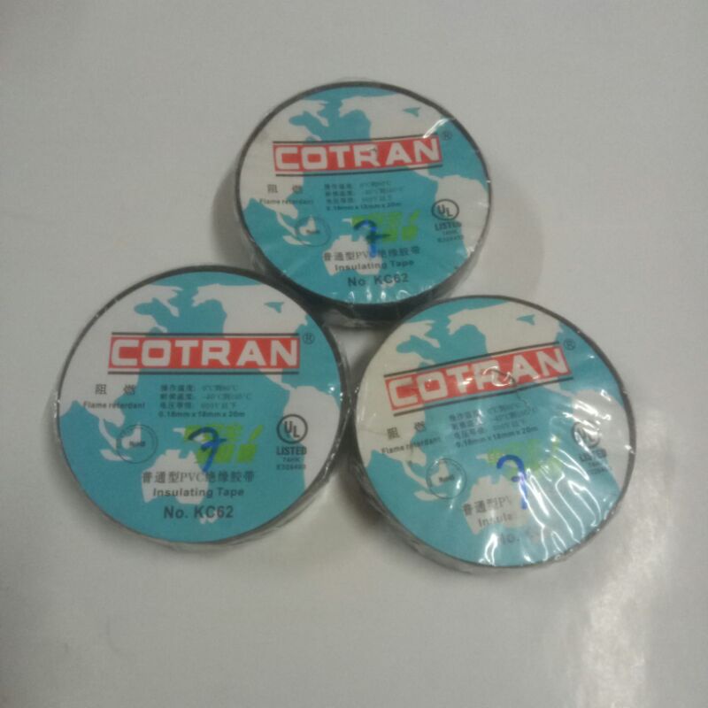 solasi listrik hitam cotran