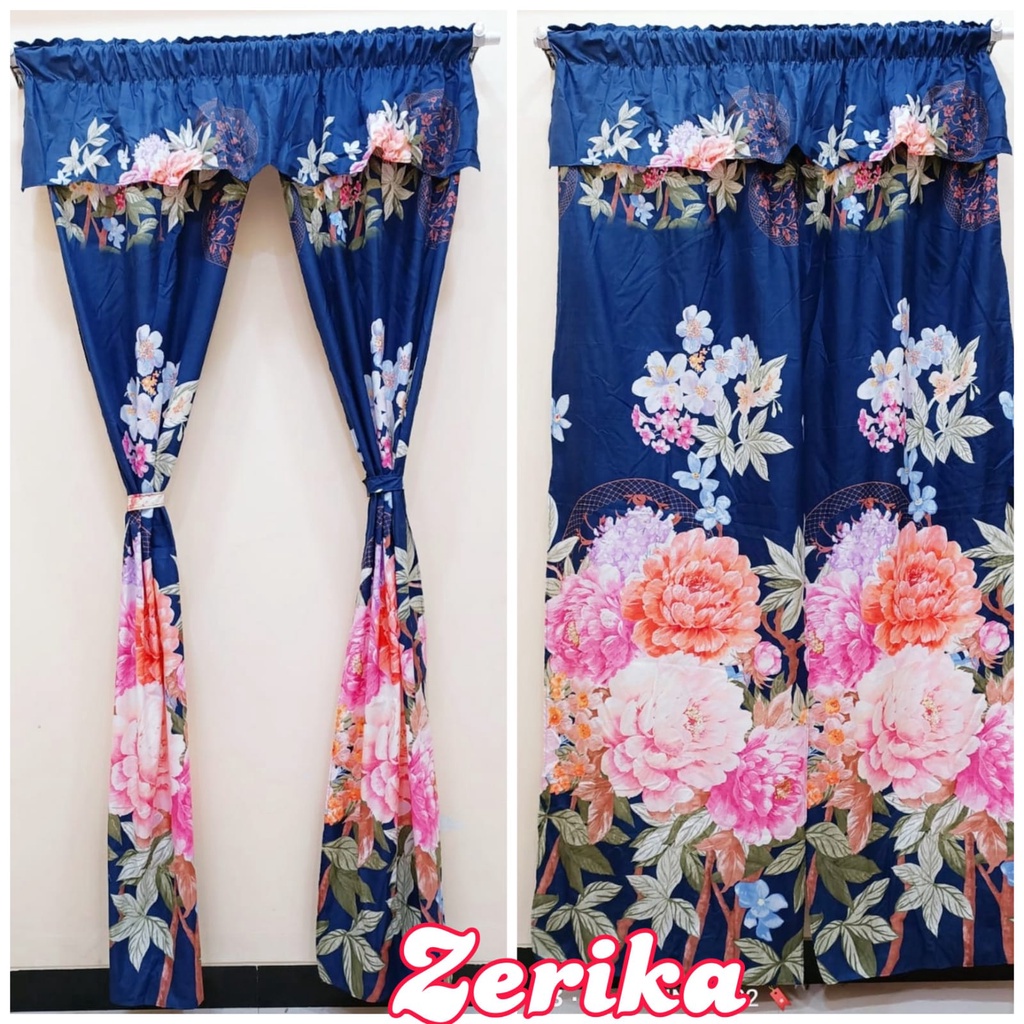 Gorden serut / gorden motif bunga