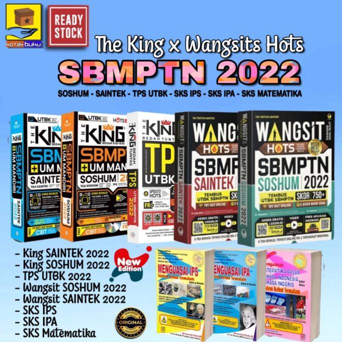 

BUKU THE KING SBMPTN 2022 / SKS IPS / SKS IPA / SBMPTN SOSHUM SAINTEK Star Seller Termurah