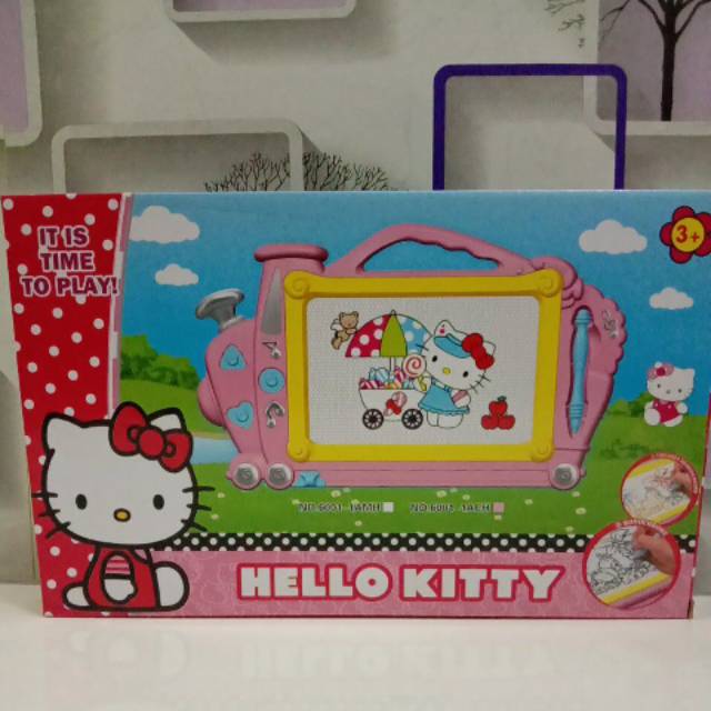 

Magic drawing board hello kitty.papan tulis magnet