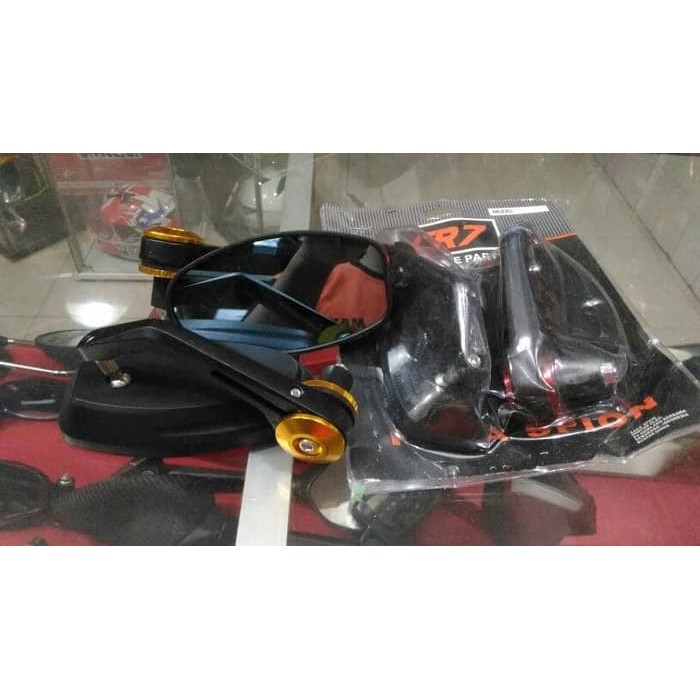 AKSESORIS MOTOR BARU spion jalu stang CR7 original