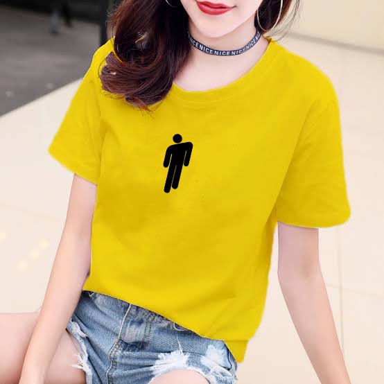 YOURSTYLE1119 - KAOS BILLIE EILISH logo BAJU KAOS WANITA DISTRO UNISEX OVERSIZE PRIA JUMBO CASUAL