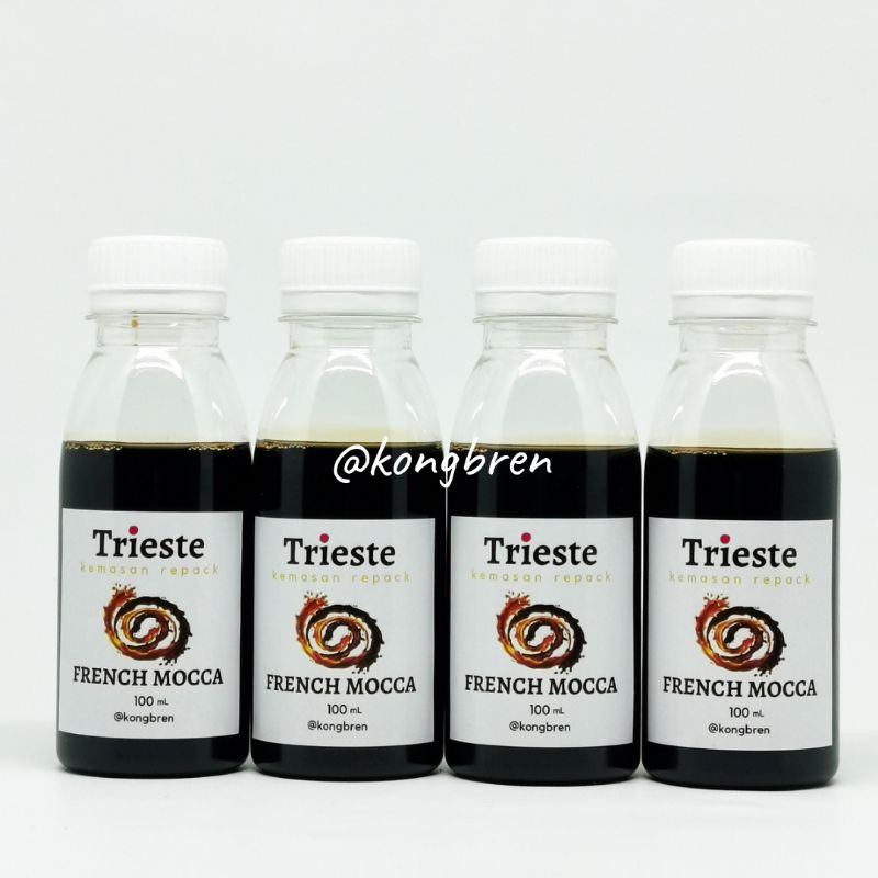 Sirup Mocca Trieste 100 ml - Trieste Syrup French Mocca 100ml