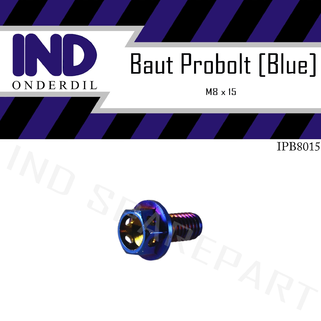 Baut-Baud Probolt Biru-Blue Tutup Oli Gardan Scoopy-FI-eSP-LED-New-Old