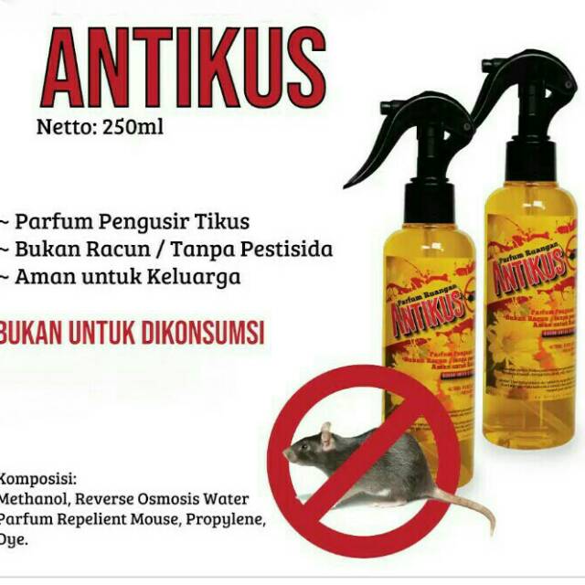 Antikus parfum pengusir tikus