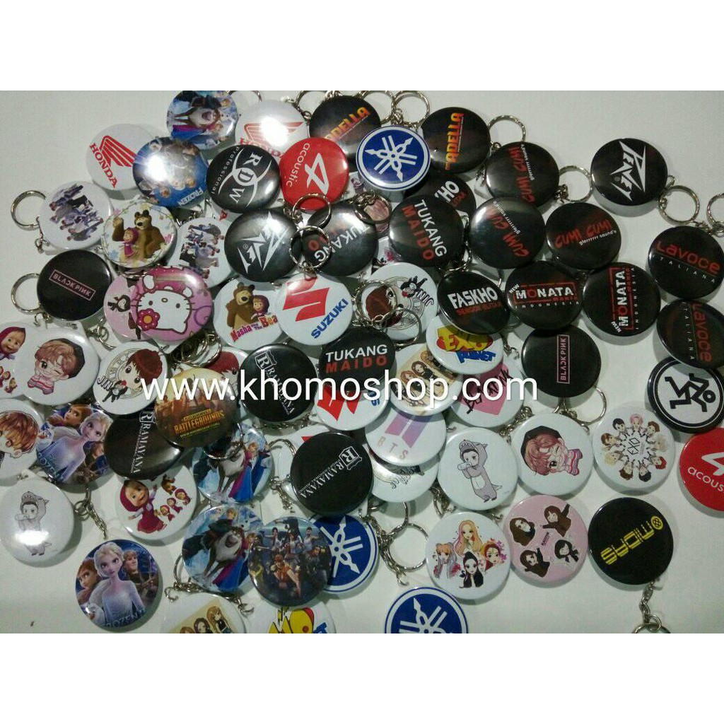 Jual Gantungan Kunci Dan Pin Cutom Logo Gantungan Kunci Custom Grosir