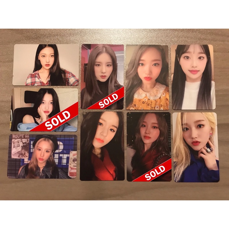 photocard & trading card loona tc sg hash showcase choerry heejin gowon chuu