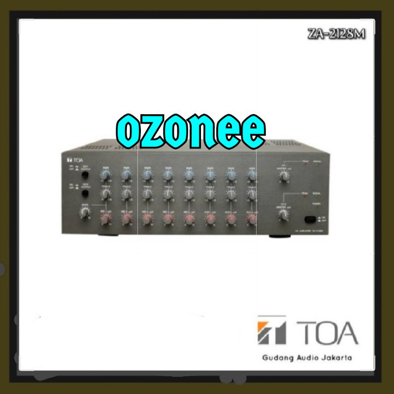 MIXER AMPLI TOA ZA 2128 M ORIGINAL 2X120 WATT TOA ZA 2128M