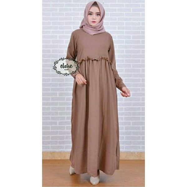 Dress Gamis Muslim Wanita Baju Muslim Remaja Wanita || Dress Gamis Maxi Maida