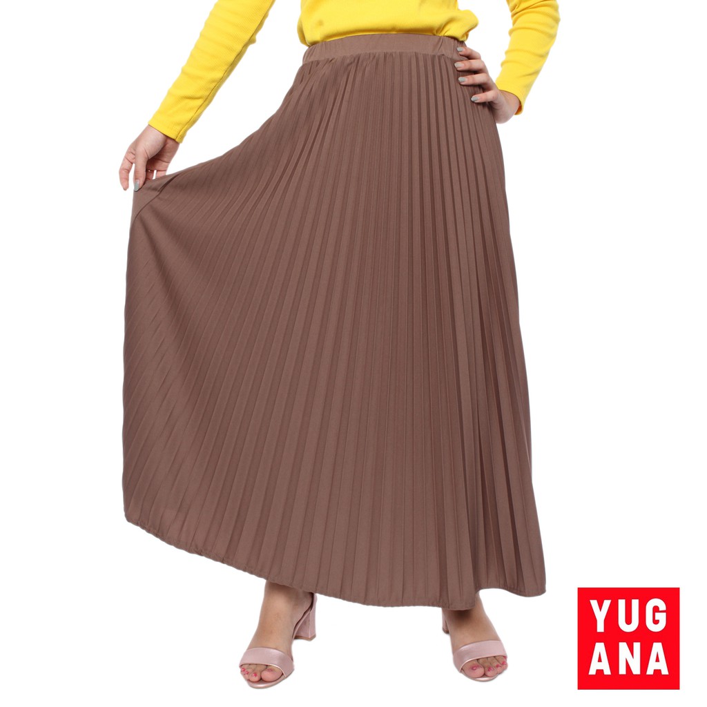 BL - MIYA Rok Plisket Jumbo Wanita-4