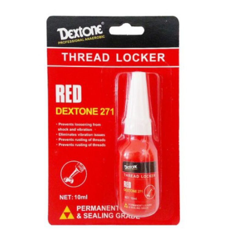 Dextone red thread locker 271 / Lem baut permanent