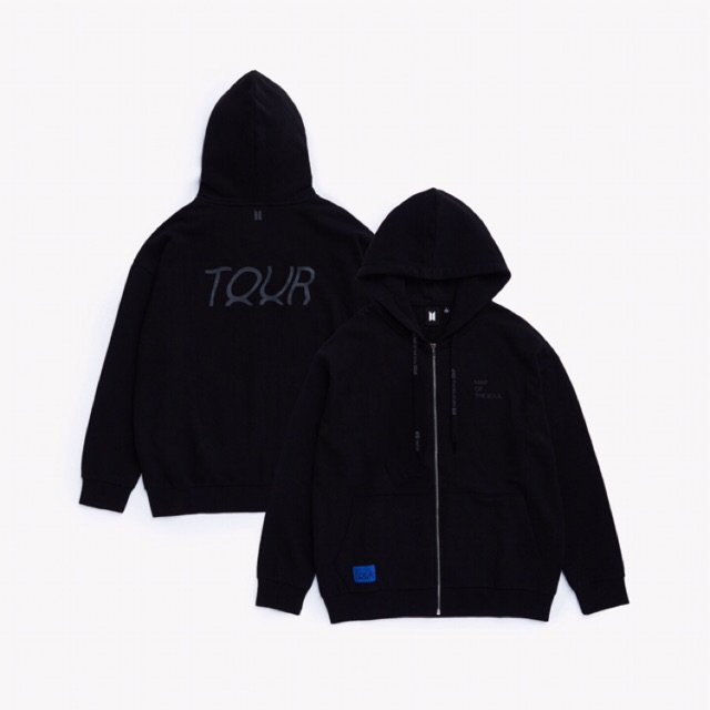 BTS MAP OF THE SOUL TOUR Zip-Up Hoody: Tour Edition | Hoody: Ver. 1 | Anorak | T-Shirt: Tour Edition