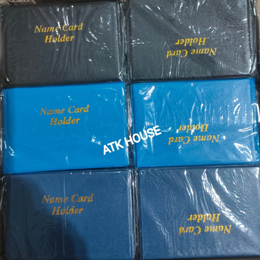 

Name Card Holder 32/Buku Kartu Nama/Dompet Album Tempat Kartu Nama