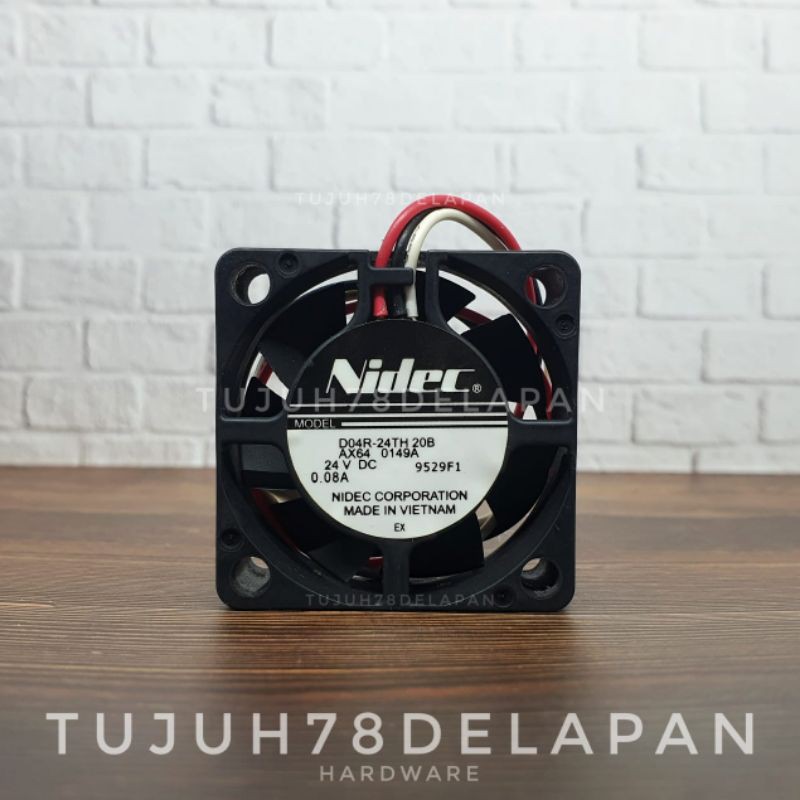 Fan NIDEC D04R-24TH-20B 4cm 24vdc