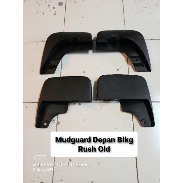 Mudguard Karpet Lumpur Roda Mobil Toyota Rush Lama Tahun 2008-2011 Depan Belakang 4pc