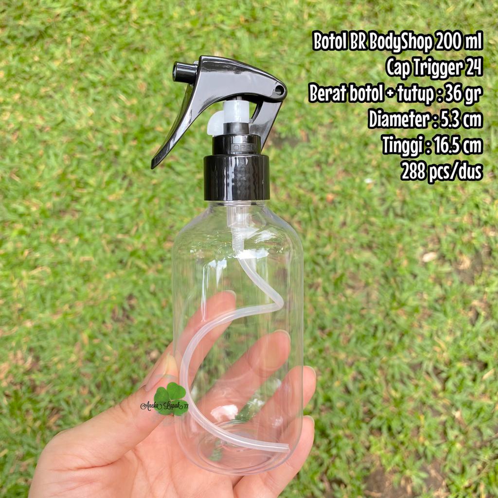 Botol TRIGGER BR Gendut 200 ml botol kemasan kosmetik 200 ml