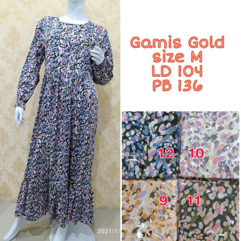 Gamis Panjang Dress Panjang Rempel Muslim Syari Katun Jepang Premium Wudhu Friendly Wanita Casual Bu