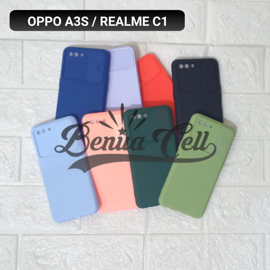 CASE SLIDE CAMERA OPPO A74 4G A74 5G A3S OPPO RENO 4 RENO 4F