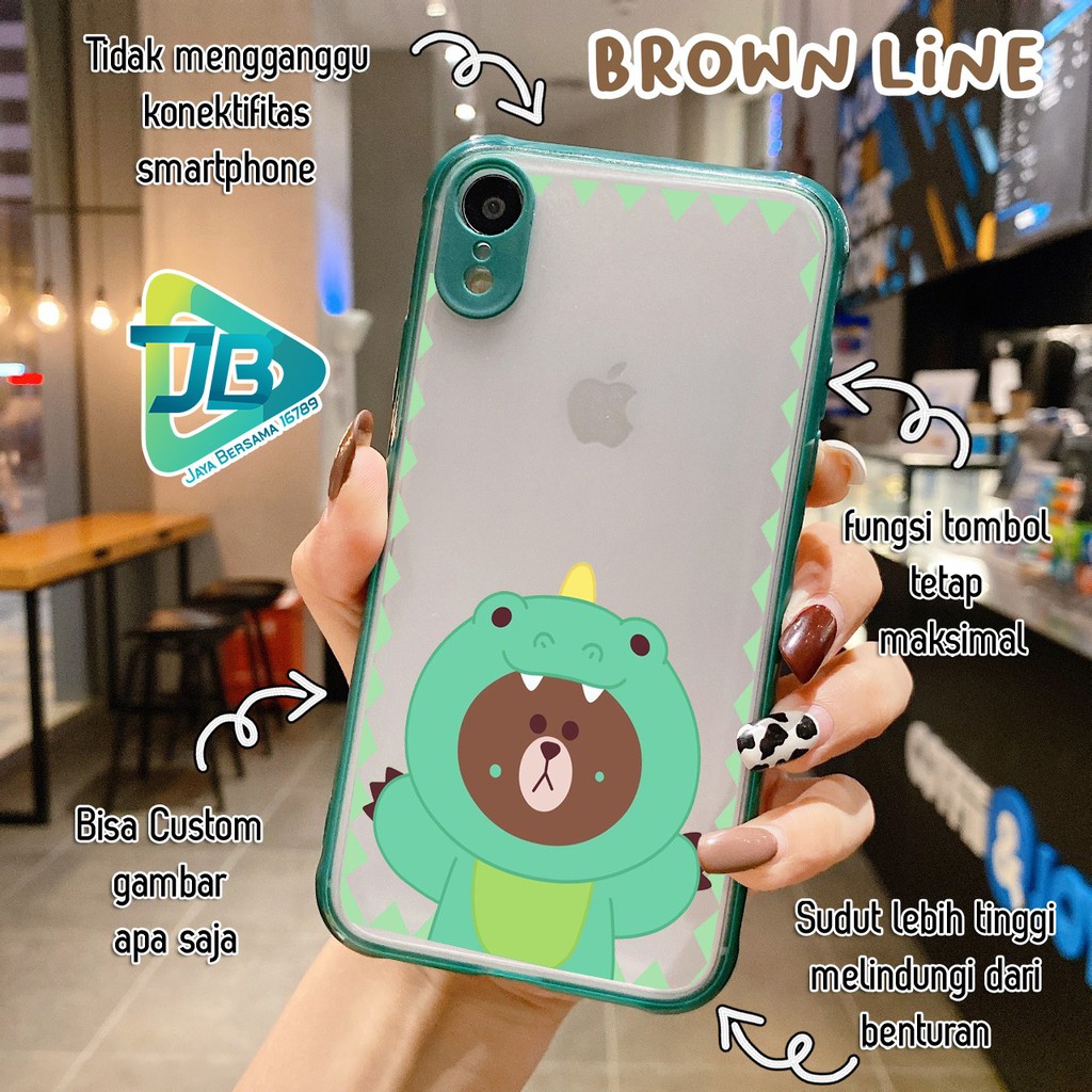 SOFTCASE CHOICE BEAR IPHONE 6 7 6+ 7+ 8 8+ 11 X XR XS 12 MINI PRO MAX JB3186