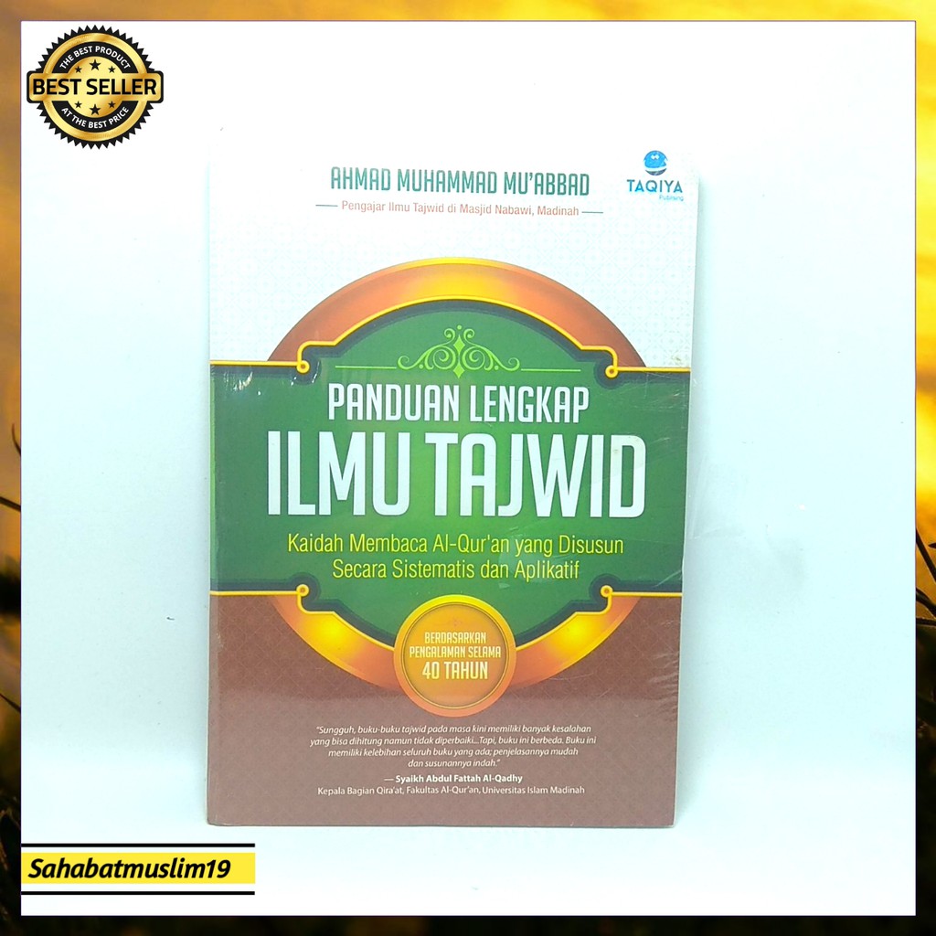 Jual Panduan Lengkap Ilmu Tajwid Tata Cara Lengkap Ilmu Tajwid – Kaidah ...