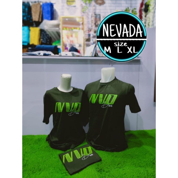 BAJU NEVADA LENGAN PENDEK PRIA KAOS BRANDED MATAHARI