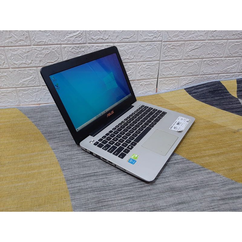 Laptop Super Gaming Asus X455L core i5 Ram 12 gb ssd 250 gb Nvdia oke siap pakai
