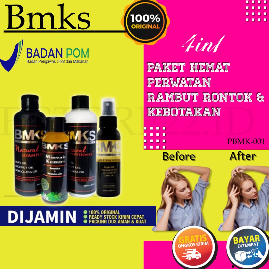 Sahampo  Rambut Rontok Sampo Pemajang rambut dan Kebotakan / Nutrisi Penumbuh Rambut BMKS BPOM