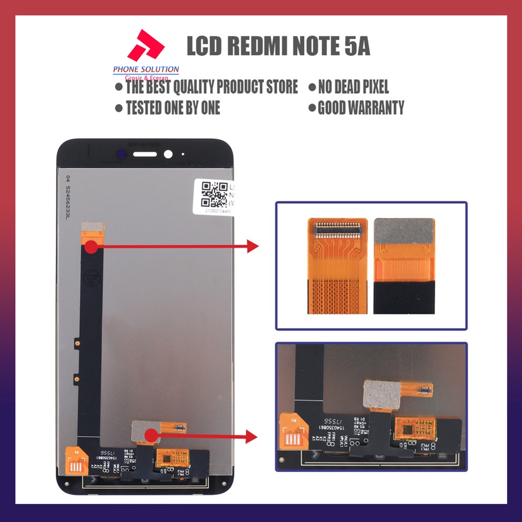 LCD Xiaomi Redmi Note 5a Fullset Touchscreen // Supplier LCD Xiaomi Redmi - Garansi 1 Bulan