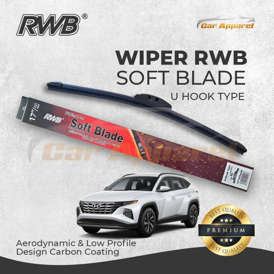 Wiper RWB Soft Hyundai santa fe 2001-2006 Windshield Hyundai santa fe