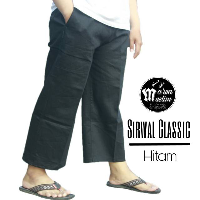 Calana Sirwal PENSIL L / XL dan sirwal classic banyak warna | Celana Cingkrang Pensil