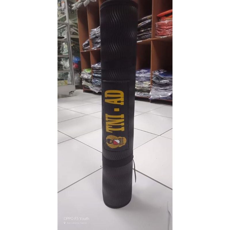 Matras TNI AD Matras Camping Rolling bed TNI AD hitam