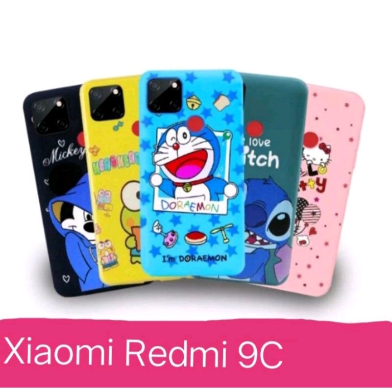 SOFTCASE REDMI 9C KARAKTER