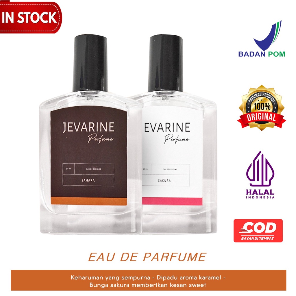 Jevarine Parfum Couple / Jeverine Parfume Pasangan / Jevarine Sakura &amp; Sahara