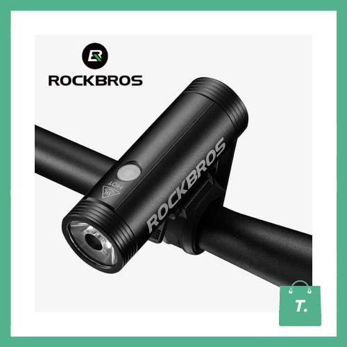 Rockbros Lampu Sepeda Depan USB Rechargeable 400 Lumens - TGIZ841B2