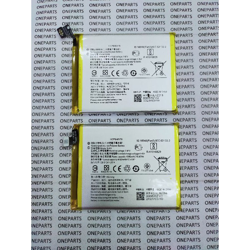 BAT BATTERY BATERAI BATRE VIVO V19 B-K6 ORIGINAL