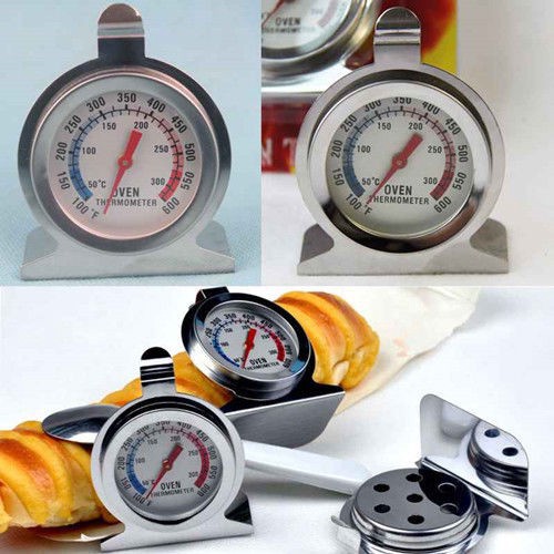 Thermometer yaitu Alat PENGUKUR Suhu Oven Stainless Steel Anti Karat 300ºC, 600ºF