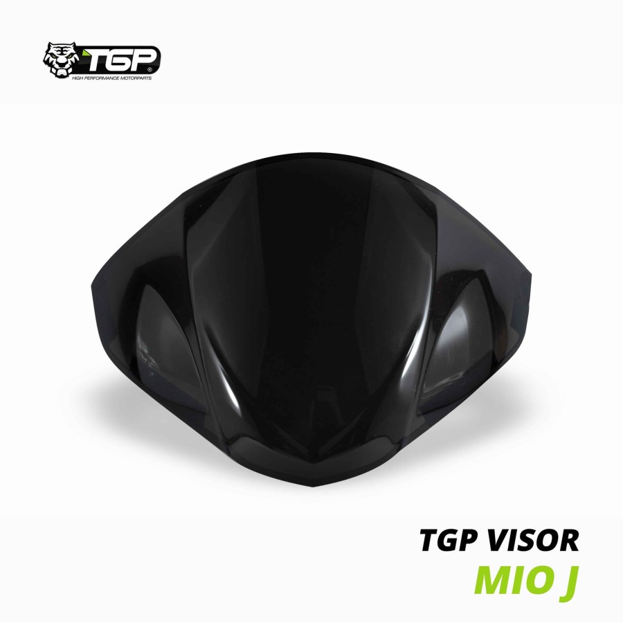 VISOR YAMAHA MIO J MIO GT 115 AKSESORIS TGP HITAM ACRYLIC