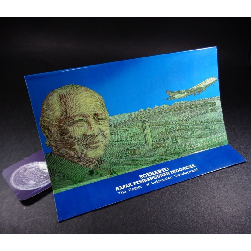 Uang Lama 50000 1993 Polimer Polymer Plastik Suharto (PREMIUM) Uang Kuno