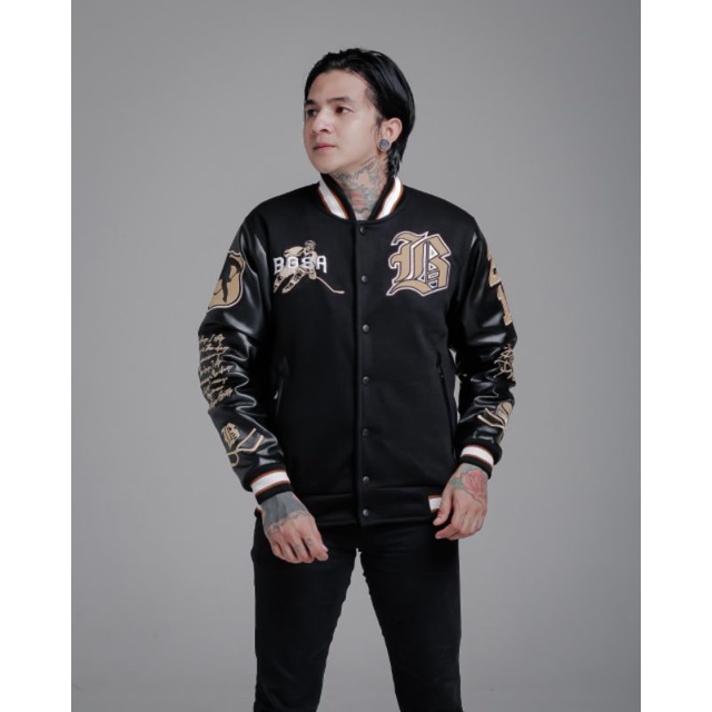 Jaket BGSR / Jaket Pria / Jaket Varsity BGSR X04