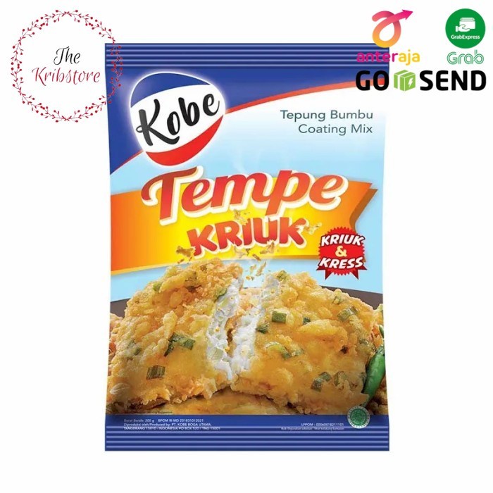 

KOBE Bumbu Tepung Tempe Goreng Kriuk 200 gr
