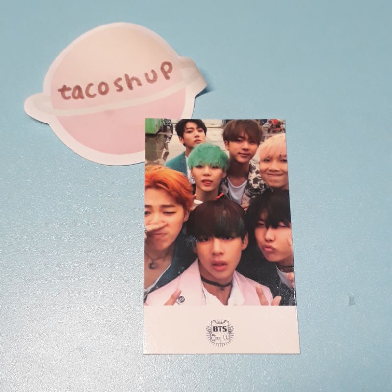 BTS HYYH pt. 2 group photocard